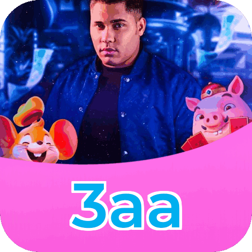 Plataforma 3aa mostrando interface moderna, jogos certificados e recursos de segurança licenciados